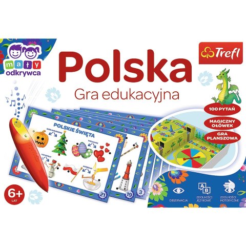 Gra Edukacyjna Magiczny ołówek Polska Trefl 02114