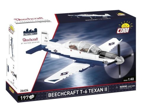 Klocki Samolot Beechcraft T-6 197 elementów