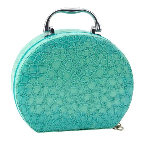 Zestaw Piękności Do Makijażu Paznokci W Kosmetyczce Turkusowa