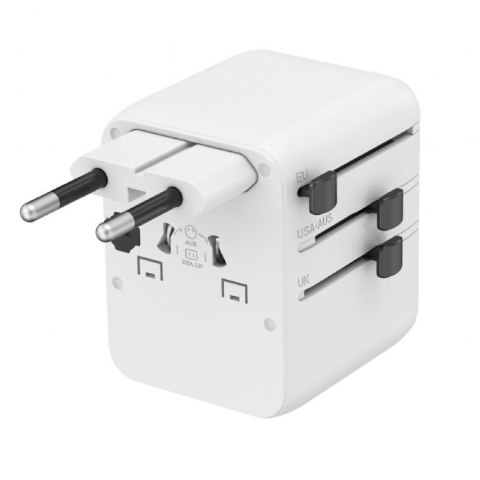 Adapter sieciowy Uniwersalny kostka 20W