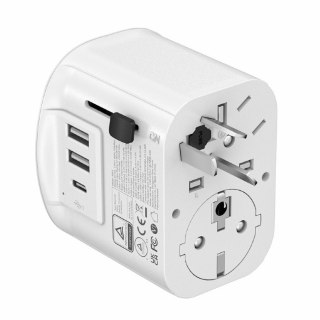 Adapter sieciowy uziemienie Uniwersalny 15W