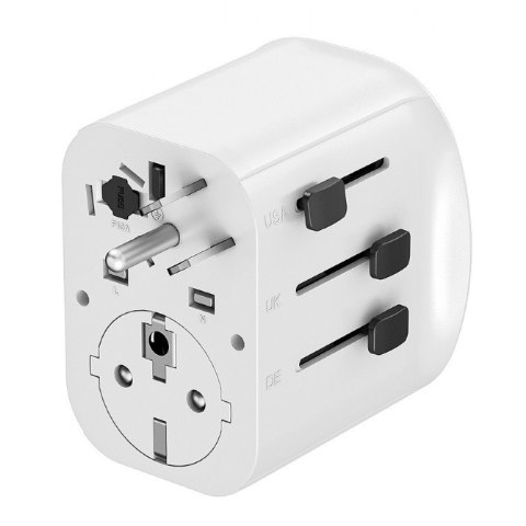 Adapter sieciowy uziemienie Uniwersalny 15W
