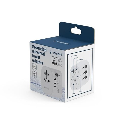 Adapter sieciowy uziemienie Uniwersalny 15W