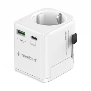 Adapter sieciowy uziemienie Uniwersalny 20W
