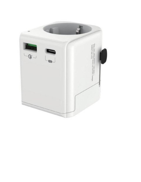 Adapter sieciowy uziemienie Uniwersalny 20W