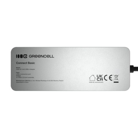 HUB USB-C Basic USB-A do 4x USB-A 3.0