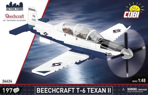 Klocki Samolot Beechcraft T-6 197 elementów