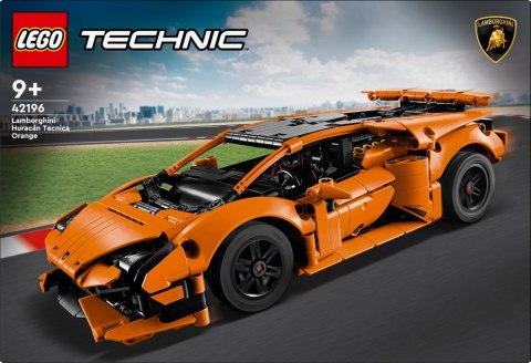 Klocki Technic 42196 Pomarańczowe Lamborghini Huracán Tecnica