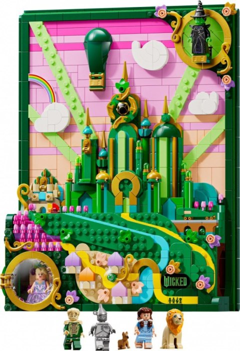 Klocki Wicked 75685 Obraz Emerald City