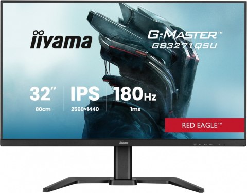 Monitor 31.5 cala GB3271QSU-B2 1ms,IPS,180Hz,2x HDMI,DP,400cd,FreeSync QHD,2x USB(3.2),2x USB-C,2x 4.5W,HAS-150mm