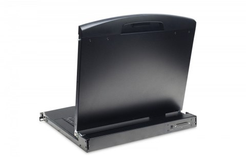 Konsola 19 LCD z touchpad KVM 8 portów 1U komplet kabli (8xDS-19231) klawiatura US