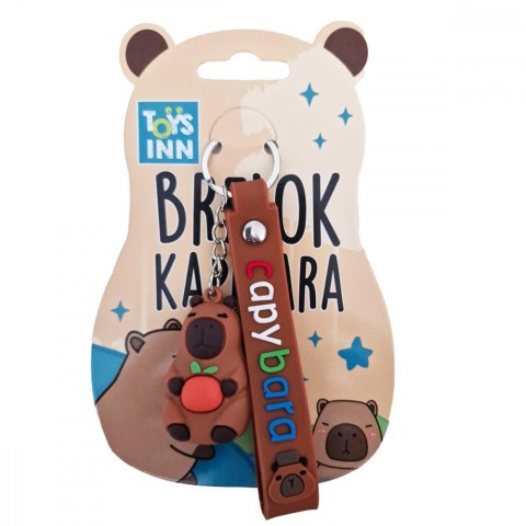 Breloki Kapibara mix Display 12 sztuk