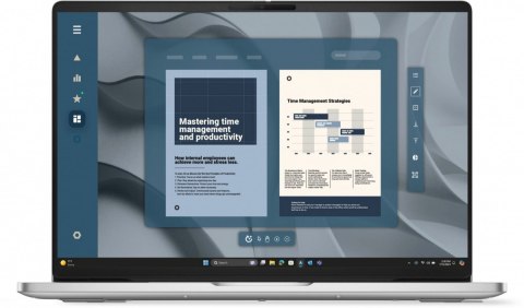 Laptop Dell Pro 16 PC16255/AMD Ryzen AI 7 PRO 350/32GB/512GB SSD CL25/16.0 FHD+ Touch/Radeon 860M/FgrPr/FHD/IR Cam/Mic/WLAN+BT/B