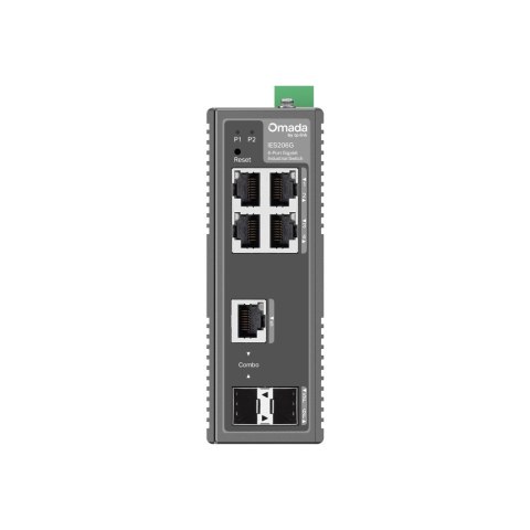 PrzeĹÄcznik IES206G Omada 6-Port Gigabit Industrial Easy Managed Switch