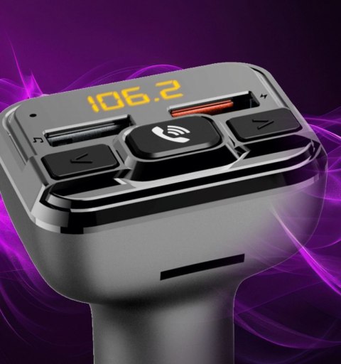 Transmter FM z bluetooth z ĹadowarkÄ 18W