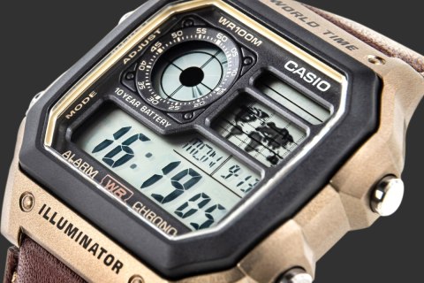 Zegarek Męski CASIO AE-1200WHL-5AVDF + BOX