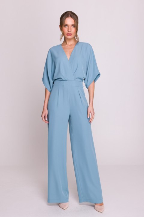 Kombinezon Model S395 Cold Blue - Stylove Hurtownia odzieży on-line, moda damska, bielizna i obuwie dla kobiet - Matterhorn.pl Kombinezon Model S395 Cold Blue - Stylove Hurtownia odzieży on-line, moda damska, bielizna i obuwie dla kobiet - Matterhorn.pl