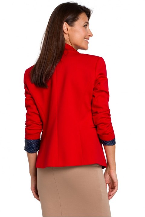 Żakiet Model S154 Red - Stylove Żakiet Model S154 Red - Stylove