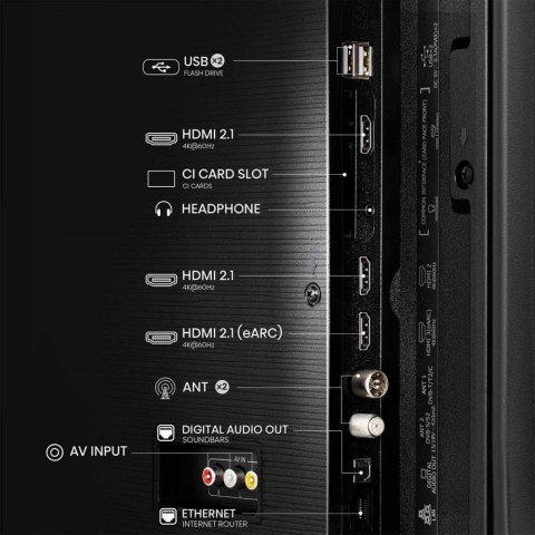 Telewizor QLED 43 cale 43E7Q