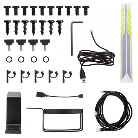 Biurko gamingowe NanoRS 120x60cm LED RS102