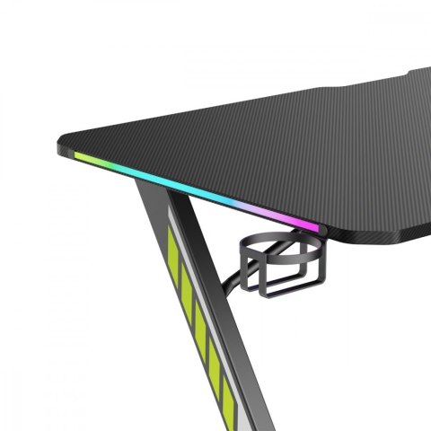 Biurko gamingowe NanoRS 120x60cm LED RS102