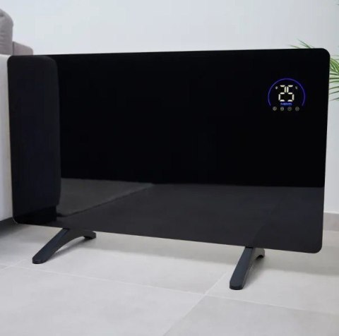 Grzejnik elektryczny na podczerwień czarny MUG-23