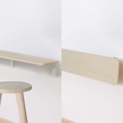 Składana półka 100x20cm MC-129 WD