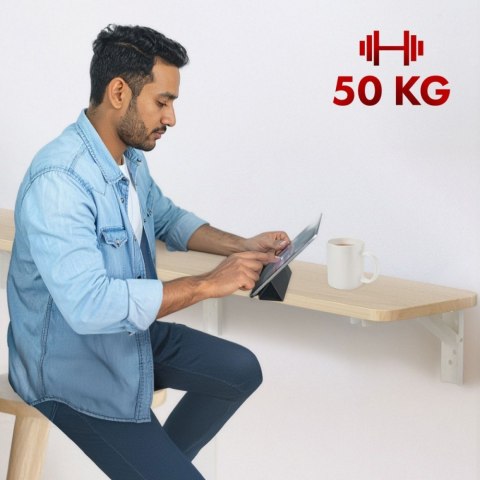 Składana półka 100x20cm MC-129 WD