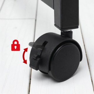 Składane mobilne biurko MC-1250 B blat 100x50 cm, max50 kg Czarne