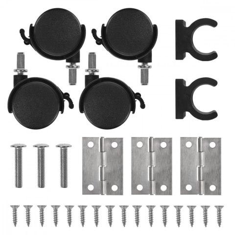 Składane mobilne biurko MC-1250 B blat 100x50 cm, max50 kg Czarne