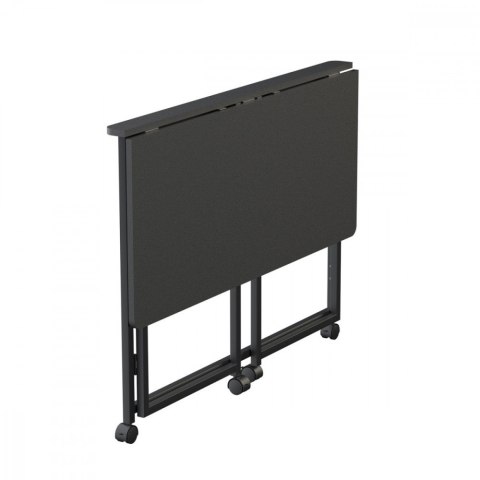 Składane mobilne biurko MC-1250 B blat 100x50 cm, max50 kg Czarne