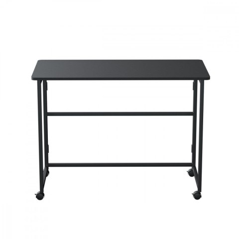 Składane mobilne biurko MC-1250 B blat 100x50 cm, max50 kg Czarne