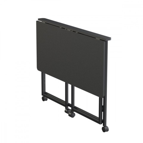 Składane mobilne biurko MC-1250 B blat 100x50 cm, max50 kg Czarne