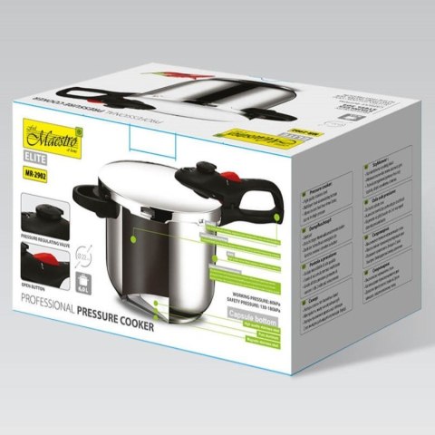 Szybkowar / garnek ciśnieniowy 6l, 22cm, 80kPa MR-2902