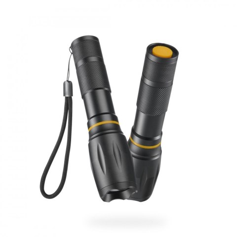 Latarka led 2w1 200lm 100m 3 tryby zoom