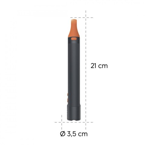 Latarka turystyczna akumulatorowa 1200lm 300m zoom