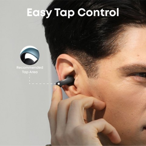 Słuchawki Soundcore AeroClip Bluetooth czarne