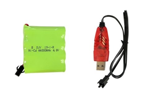 Dźwig Budowlany Żuraw Zdalnie sterowany R/C Obrót 680° Kask 128cm