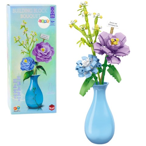 Klocki Konstrukcyjne Kwiaty W Wazonie Bukiet 257 el.