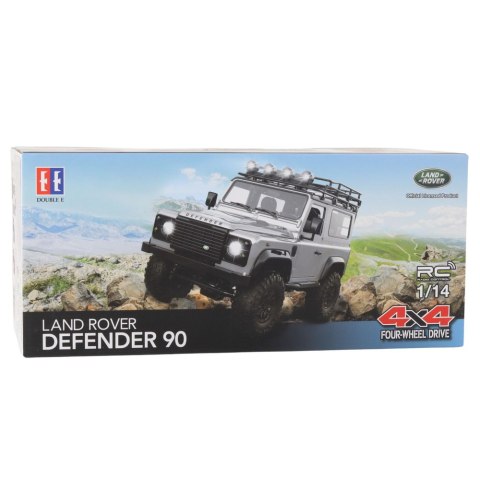 Auto Terenowe Zdalnie Sterowane RC Land Rover Defender 90 Szary 1:14