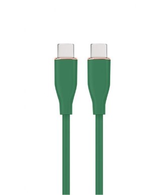 Kabel USB C(M) do USB C(M) 1.5M zielony