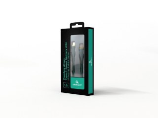 Kabel USB C(M) do USB C(M) 1.5M zielony