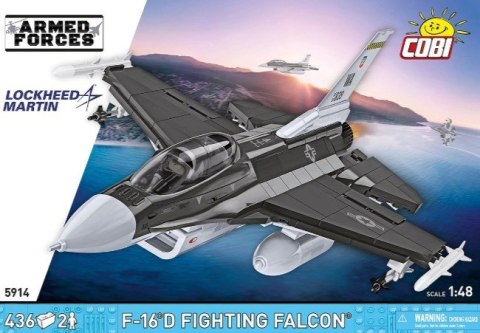 Klocki F-16D Fighting Falcon 436 elementow