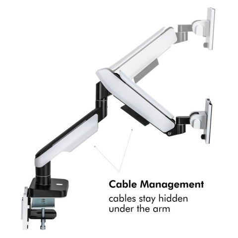 Uchwyt do monitora,VESA 17-49 cali gazowy, max. 20kg