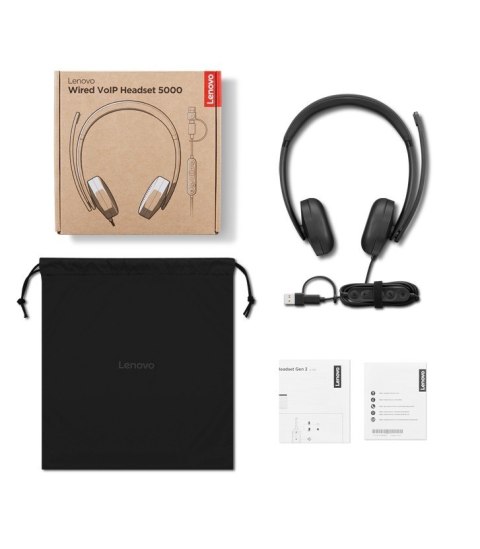 Zestaw słuchawkowy przewodowy VoIP 5000 4XD1R88995
