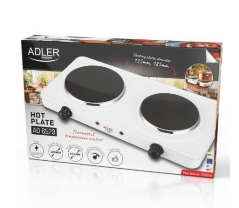Kuchenka elektryczna dwupalnikowa AD 6520