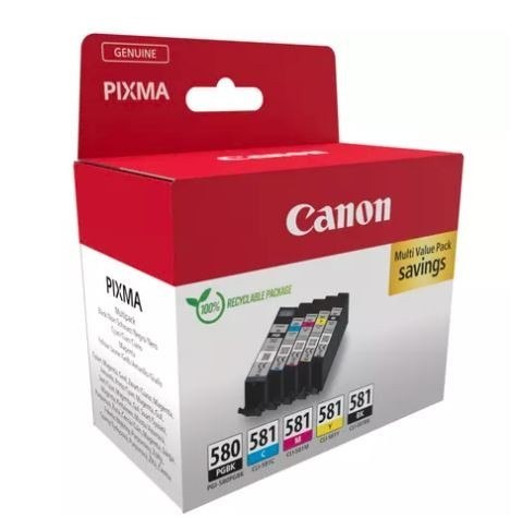 Multipack PGI-580/CLI-581 PGBK/C/M /Y/BK 2078C007