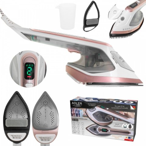 Parownica do ubarń i żelazko 2w1 AD 5044