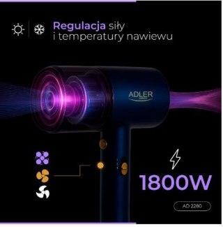 Suszarka do włosów 1800 W AD 2280