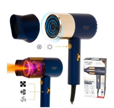 Suszarka do włosów 1800 W AD 2280